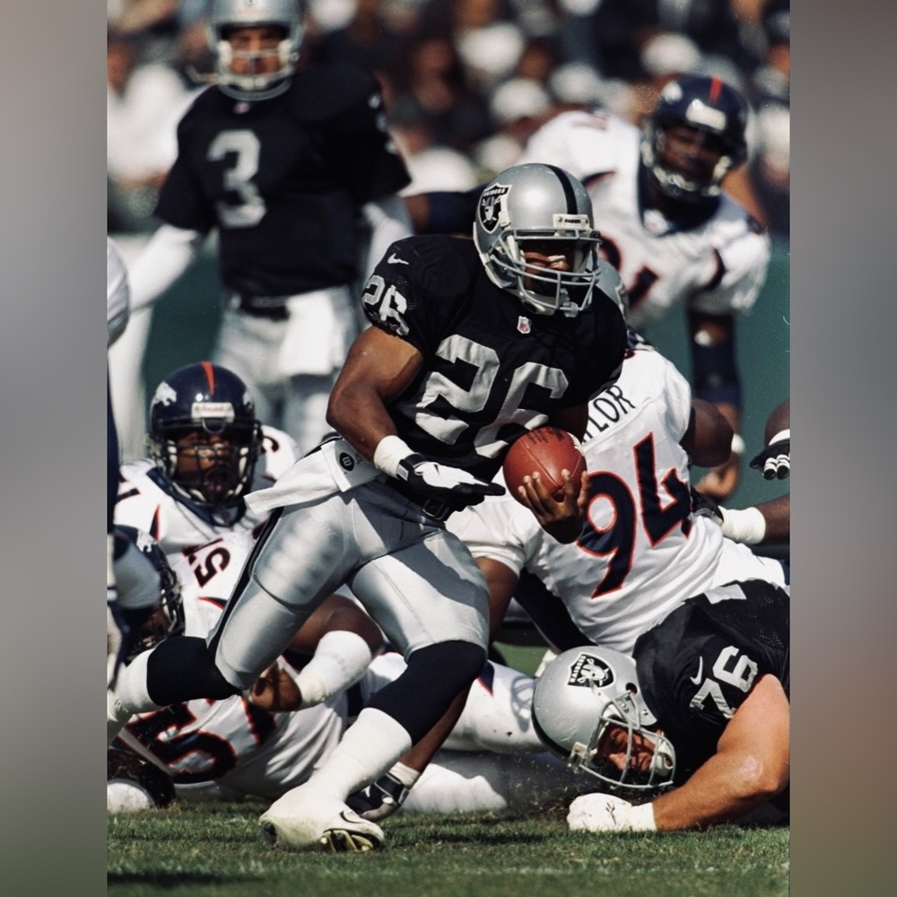 Vintage Oakland Raiders Napoleon Kaufman Starter Jersey